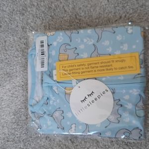 Little sleepies blue elephant NIB